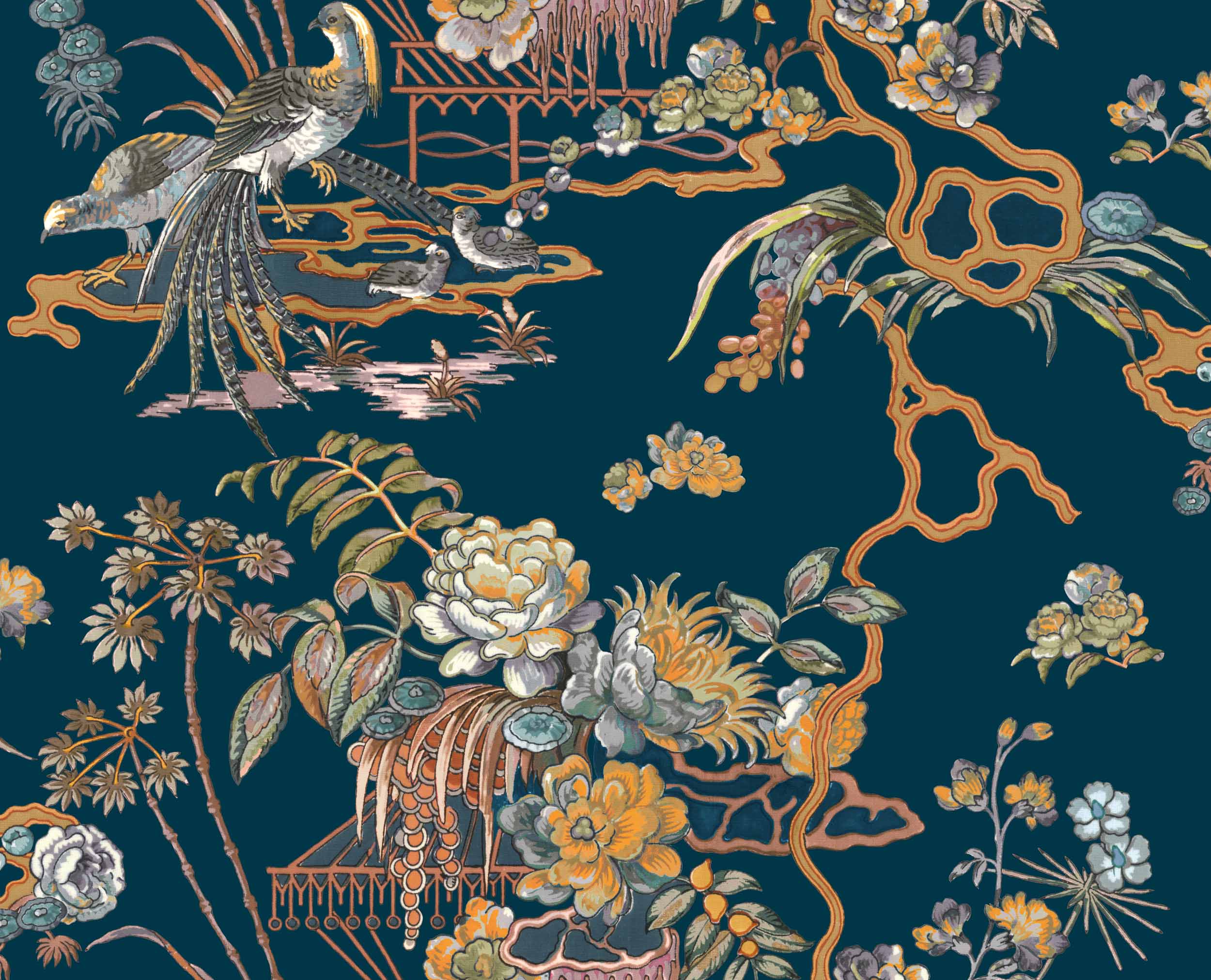 Sacred Pheasants, Sapphire, Coordonne 5mp / rola
